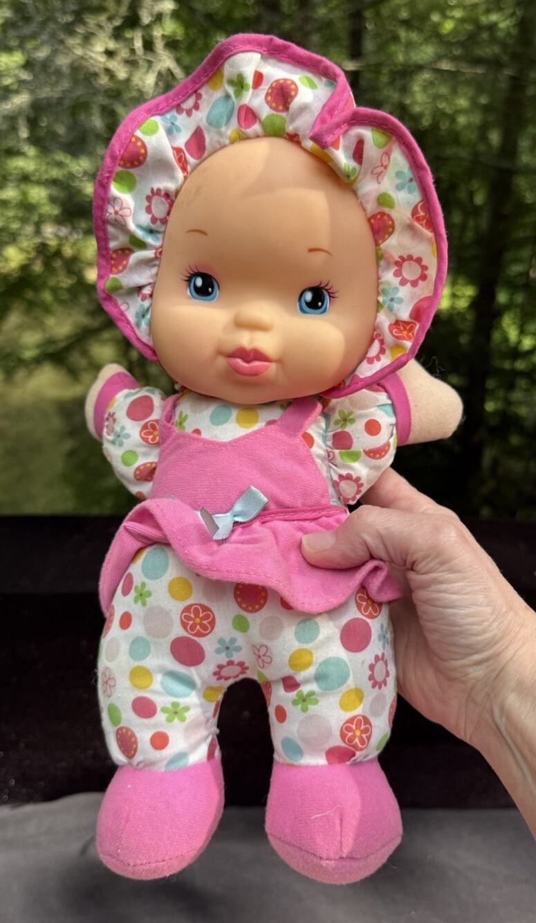 Baby First "Kisses" doll, 14" with voice module by Goldberger Toy Company